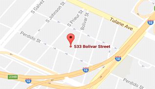 Site of LSU-HSC Downtown Campus, 533 Bolivar Street, Google Maps 2017 Site of LSU-HSC Downtown Campus, 533 Bolivar Street, Google Maps 2017