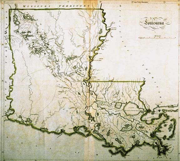 louisiana map