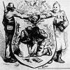 portrayal of White League and the Klan from Harper's Weekly, 1874