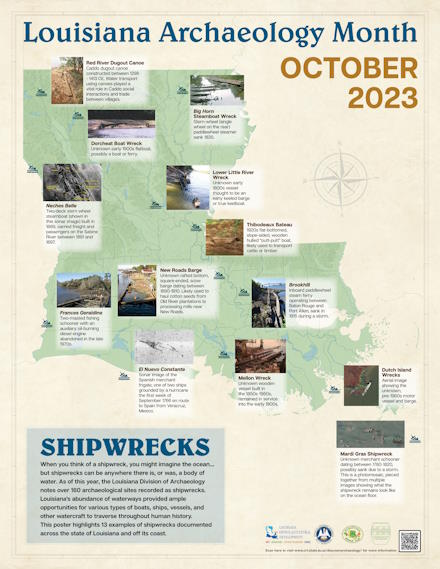 Archaeology Month 2023 poster