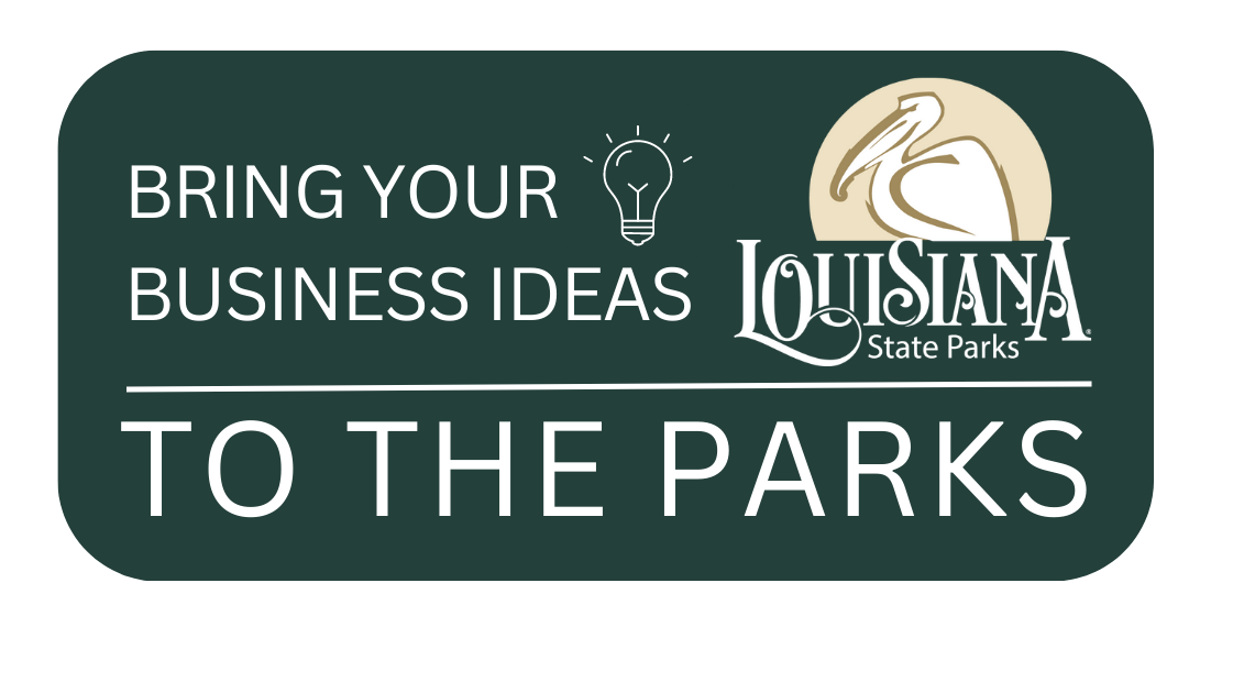 bring your business ideas to the parks logo