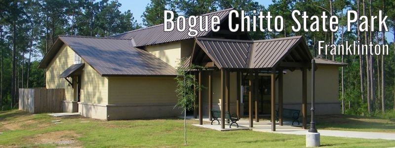 Exterior image of Bogue Chitto's 150-person capacity meeting room