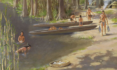 Fishing at Marksville.