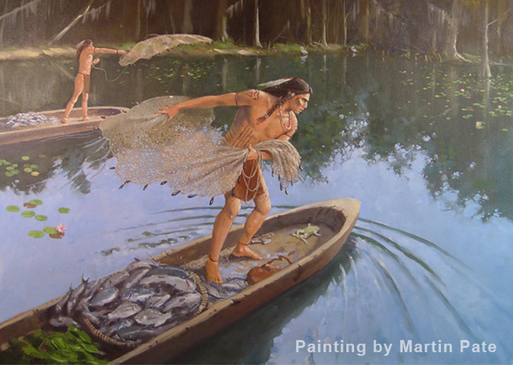 Painting by Martin Pate