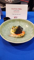 Chef Erin Miller`s winning dish.